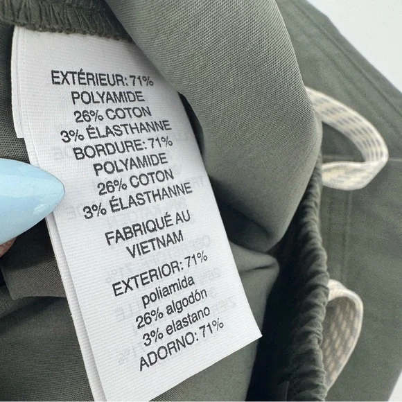 Vuori Women's Birch Jogger Army Green Athleisure Sustainable Preppy - Picture 11 of 15